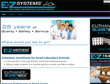 Tablet Screenshot of ezsystemsinc.com